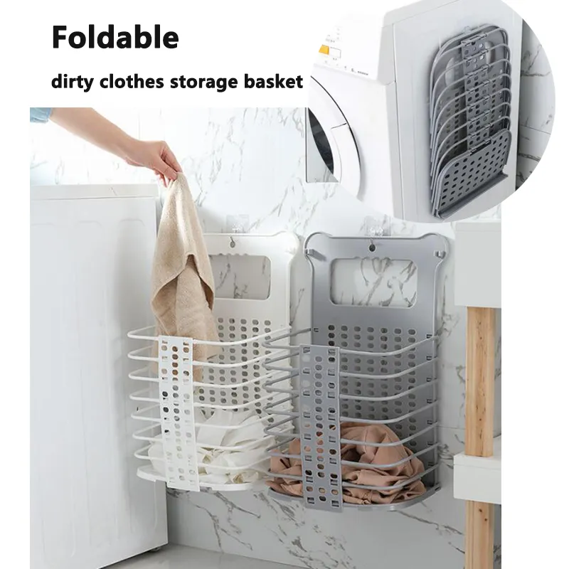 Foldable Hanging Laundry Basket